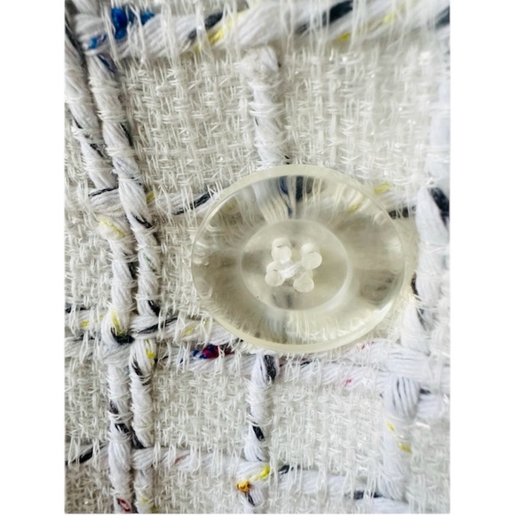 Amanda Uprichard tweed blazer in off white EUC - Picture 8 of 11